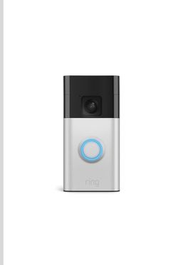 Ring Battery Doorbell (newest model), Home or business security with Head-to-Toe video,  ( Used For One Month)