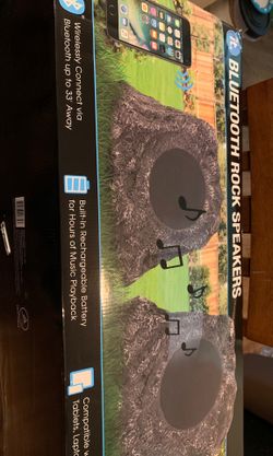 Bluetooth rock speakers