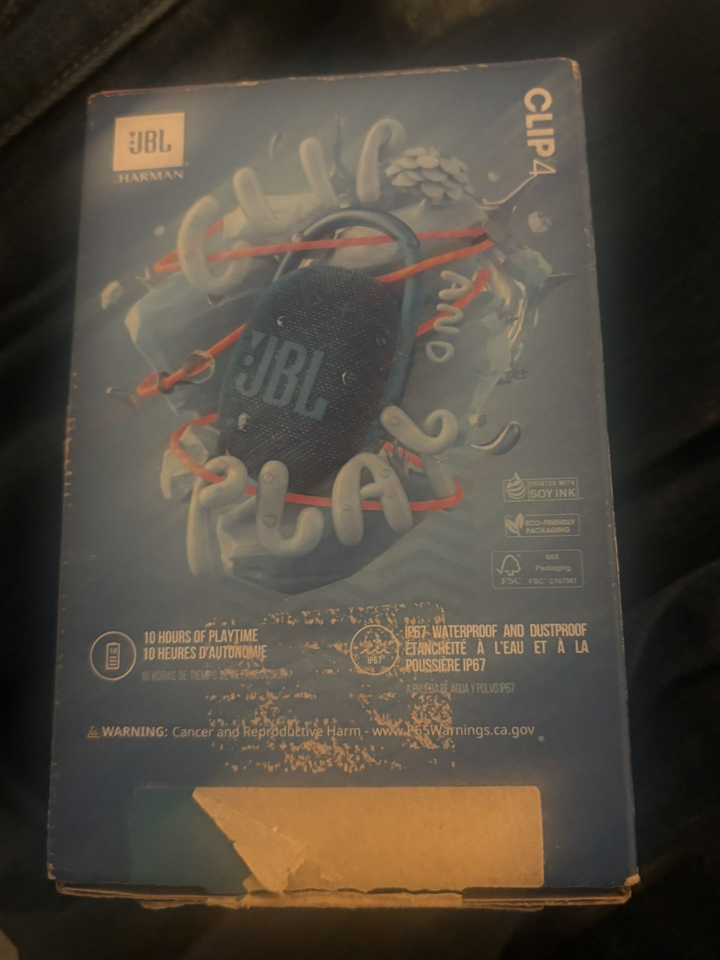 Jbl Speaker Clip 4