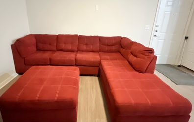 Sofa Sectional W/Ottoman