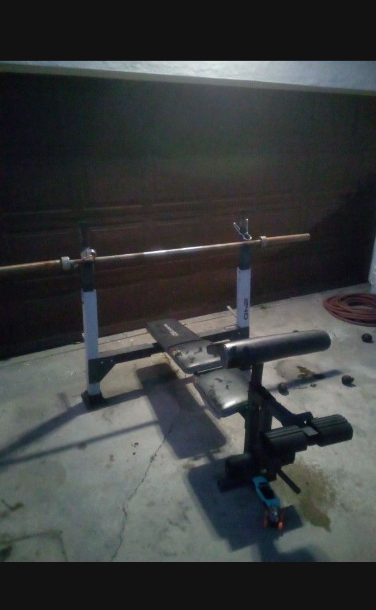 bench press with All weights