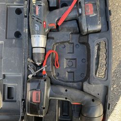 Cordless Impact Screwdriver And Flashlight 