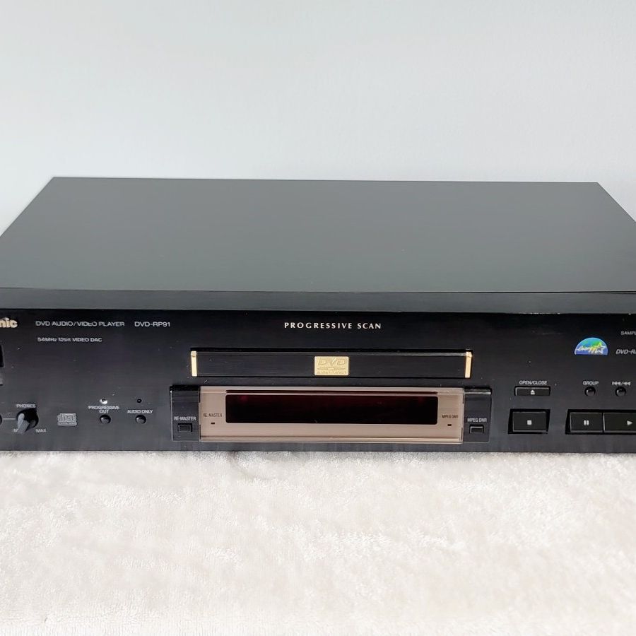 Panasonic DVD-RP91 Audio/Video CD DVD 12 Bit DAC Player for Sale