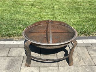 Outdoor Wood Burning Fire Pit