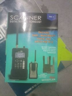 TRX-1 Scanner DIGITAL TRUNKING TECHNOLOGY