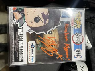 Demon Slayer Signed Funko Pop