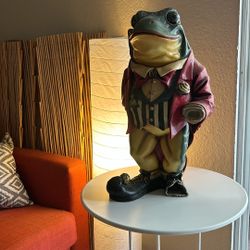 Dressed Toad Statue