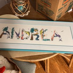 SeaWorld Painted Name Andrea