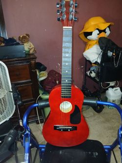 First Act Red Guitar
