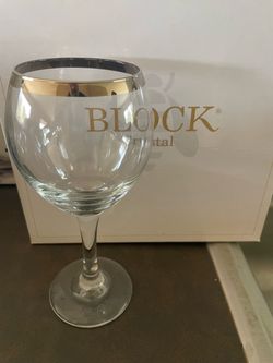 Block Wine Glasses - Set of 4