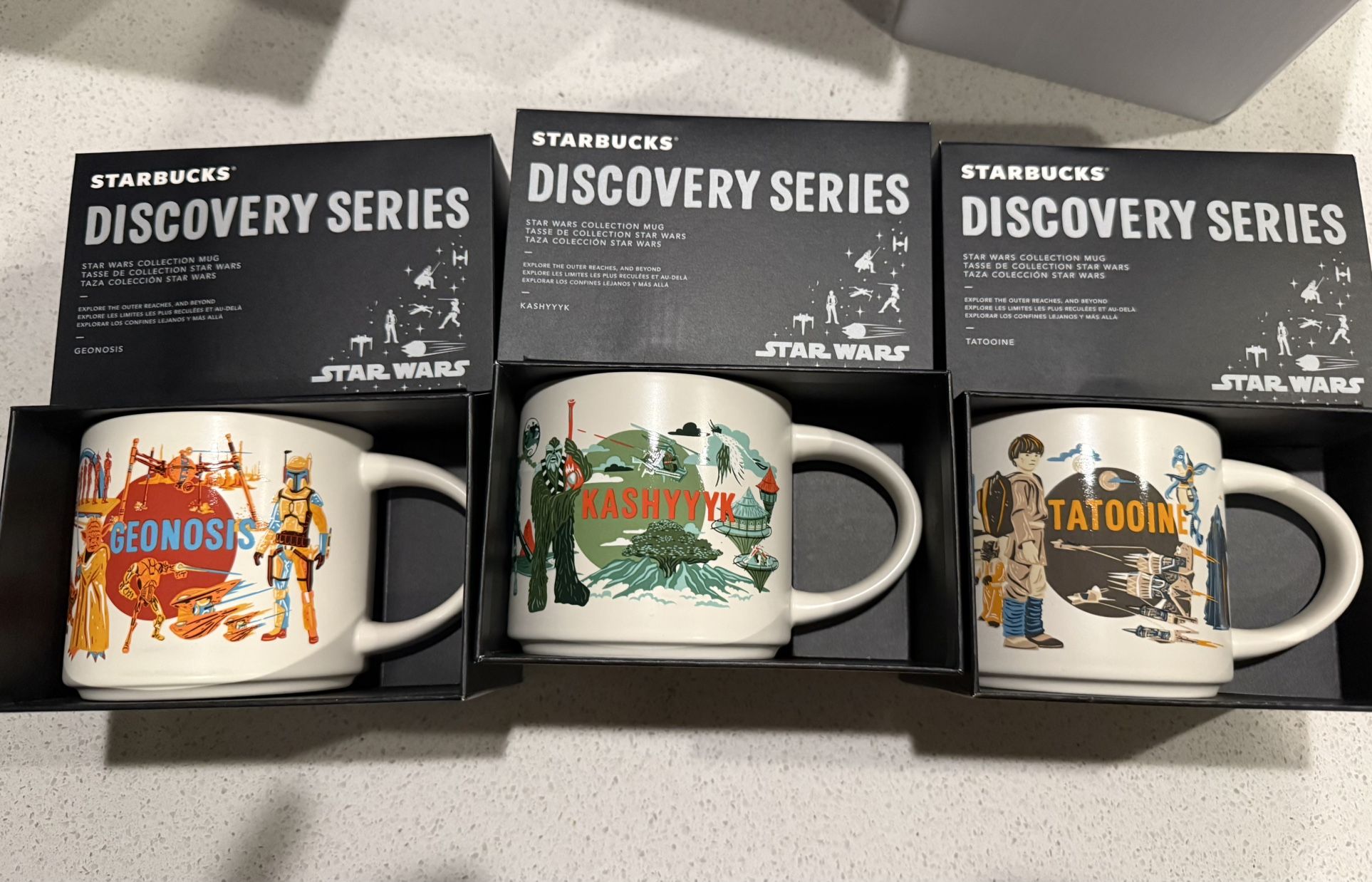Starbucks - Discovery Series (Geonosis, Kashyyyk and Tatooine)