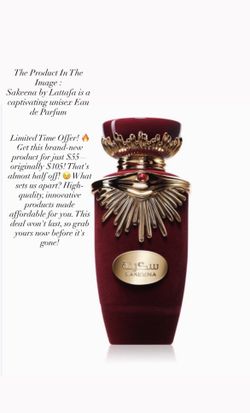 Sakeena by Lattafa is a captivating unisex Fou de Parfum