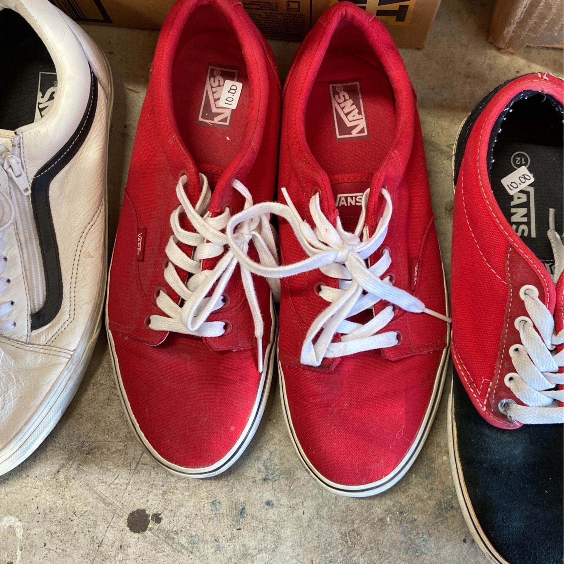4 Vans Shoes Size 12 - Lightly Used