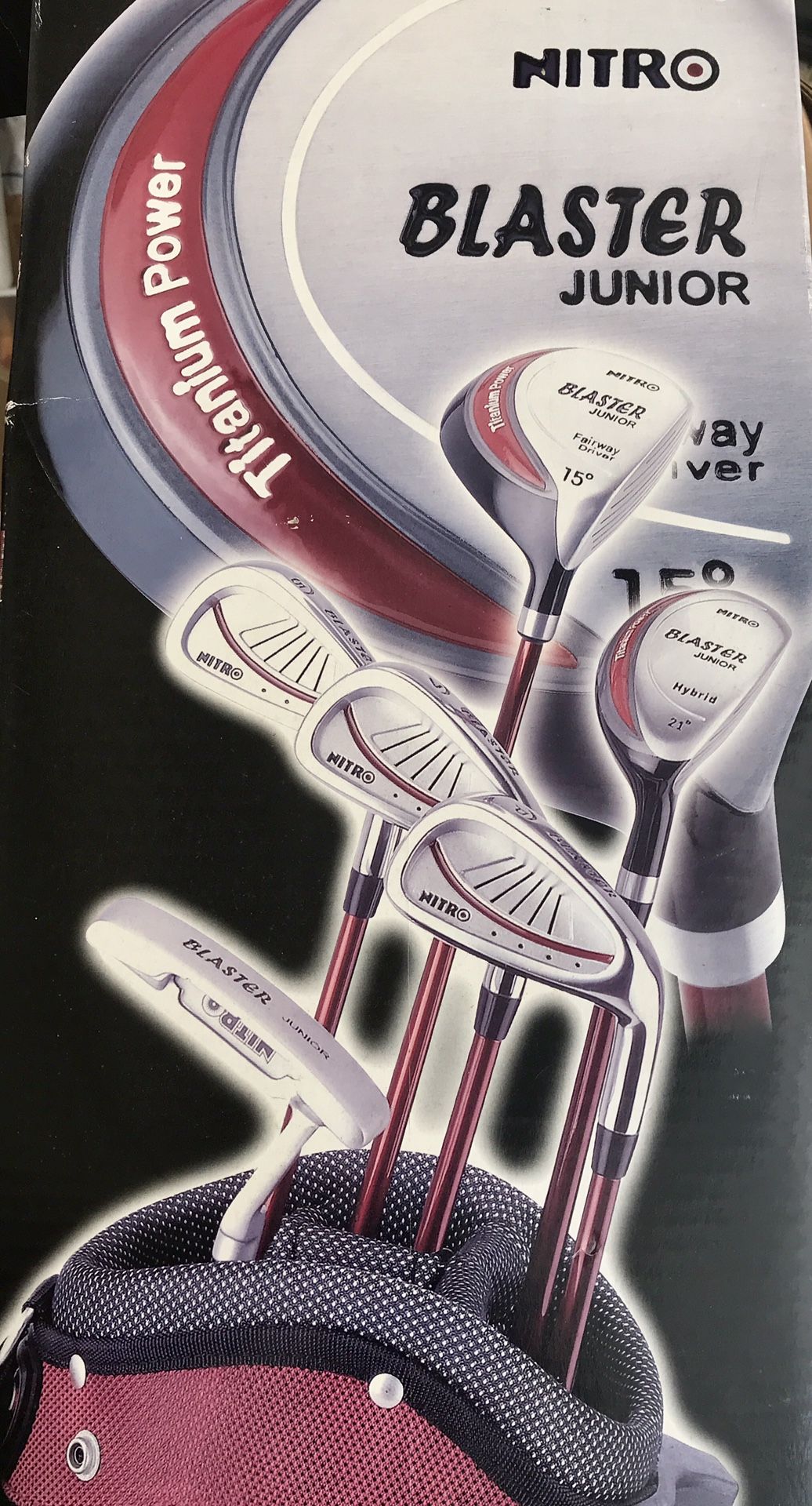 GOLF CLUBS: Nitro Blaster Junior Titanium Power