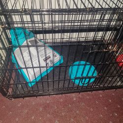 Large Dog Crate With Accident Tray