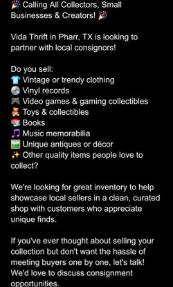 🎉 Calling All Collectors, Small Businesses & Creators! 🎉