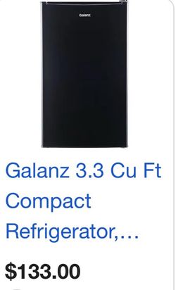GALANZ MINI FRIDGE