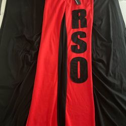 Sweatpants Stacked And Flared Bottom