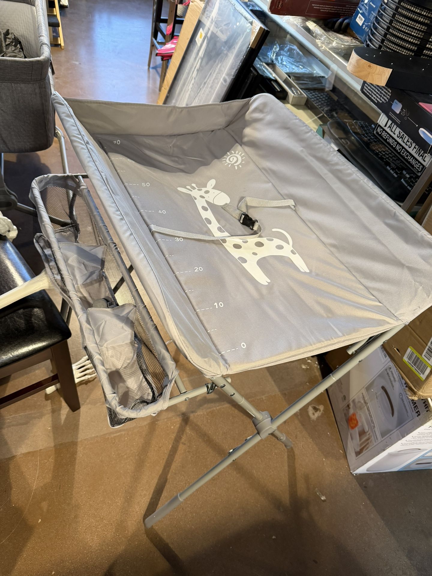 Portable Diaper Changing Table with Wheels