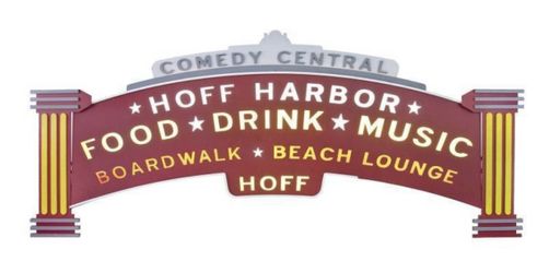 David Hasselhoff Comedy Central Roast Sign