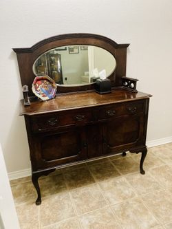 Antique Dresser Cabinet 