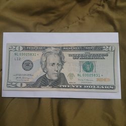 2017 $20.00 STAR NOTE 
