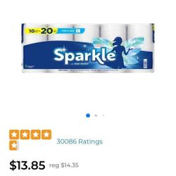 $7 For 10 Paper Towel Rolls 