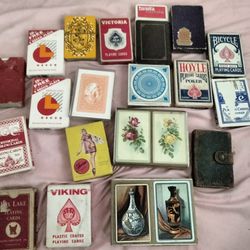 20 Decks Of Old Playing Cards