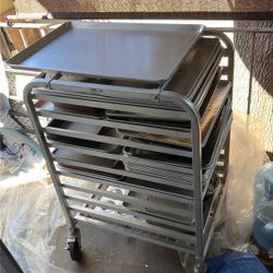 Baking Tray and Mobile Rack