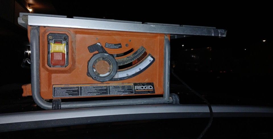 Ridged Table Saw
