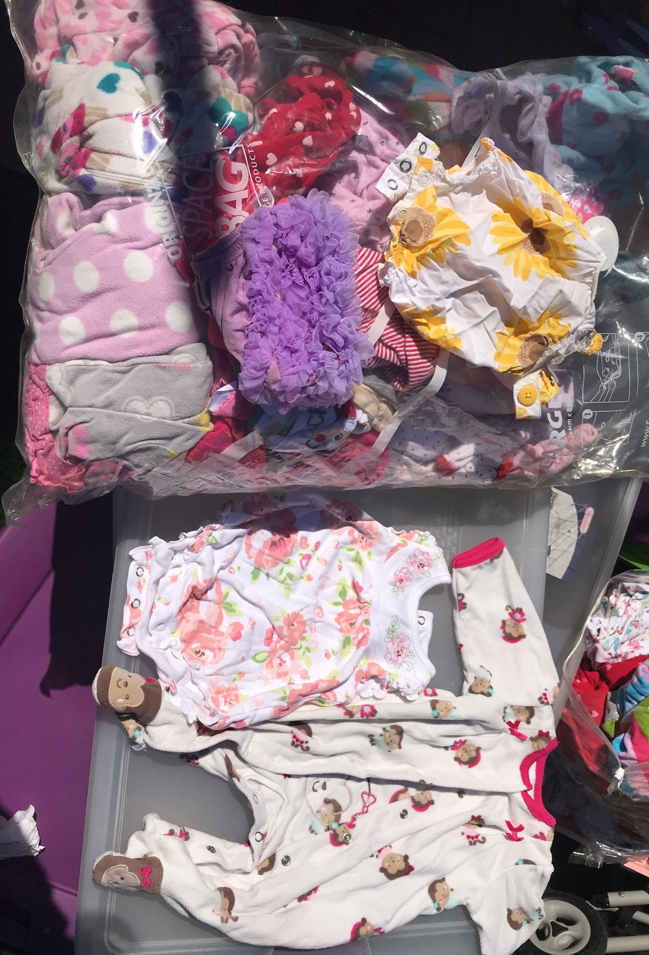 0-3 months baby girls clothes