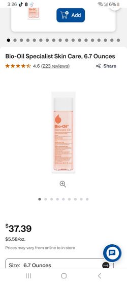 Bio life skin oil