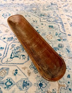 Wooden Dough Bowl