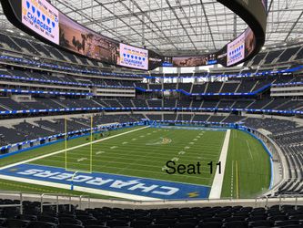 Chargers Vs Saints 4 Tickets