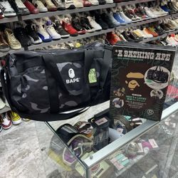 Bape Black Camo Duffle Emook