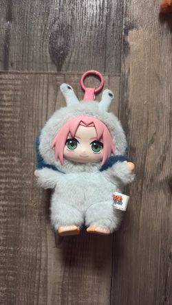 Sakura Plush Keychain