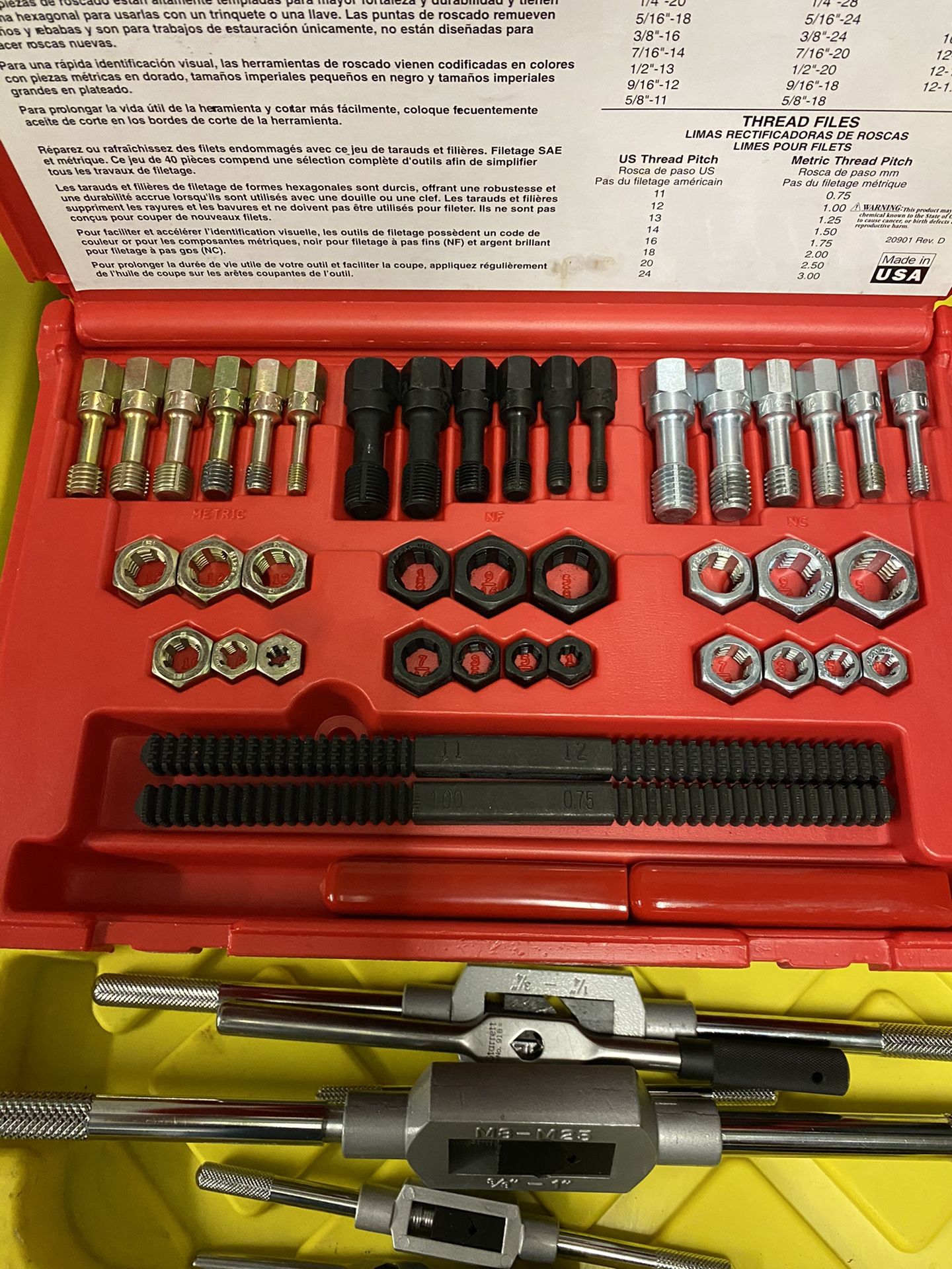 Craftsman Master Thread Restorer Kit 40pc for Sale in Chandler, AZ