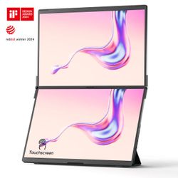 JSAUX 💻 16” Portable Flip dual Monitor 💻 (BrandNew)