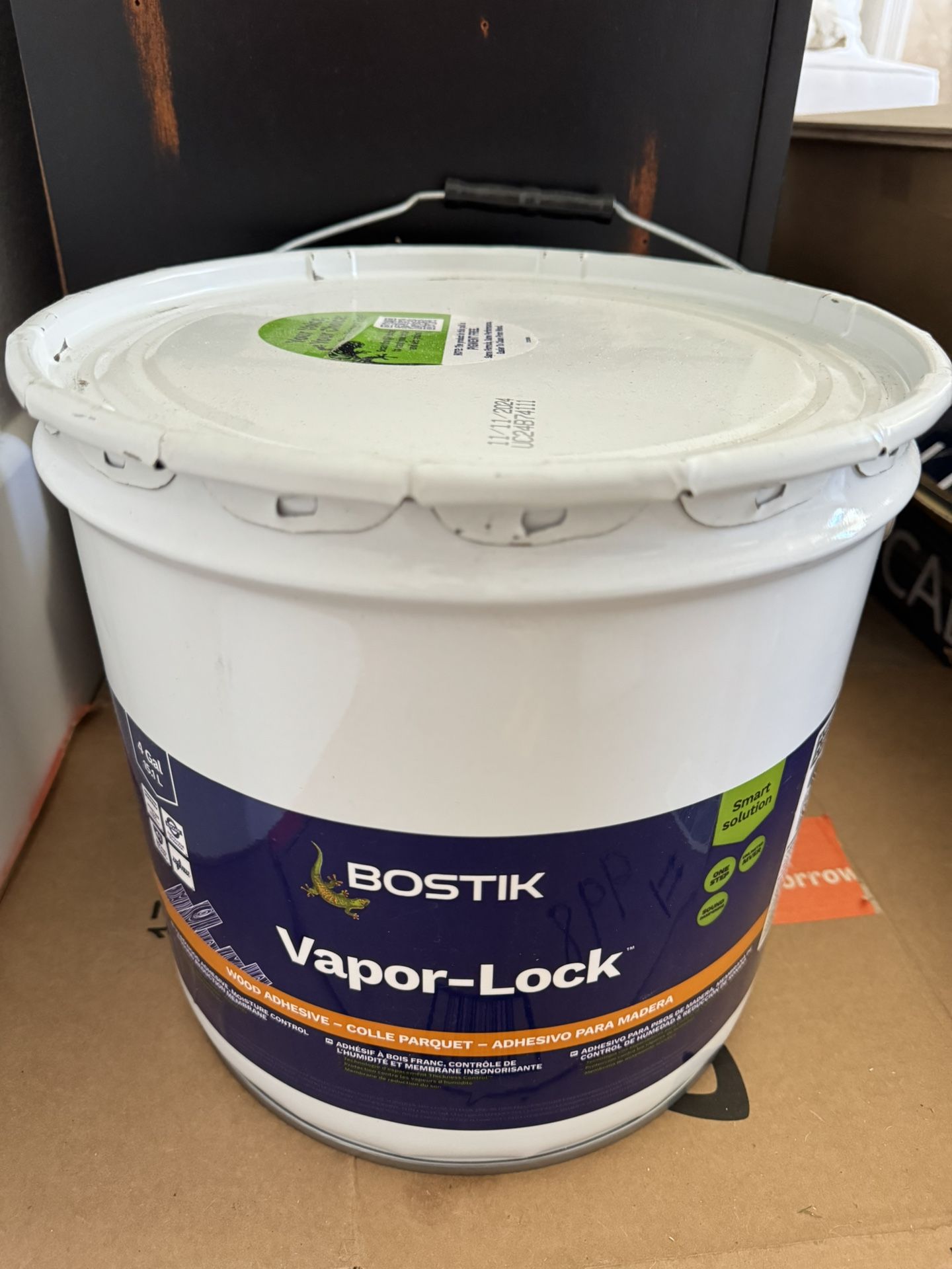 $150 4 Gal Bostik vapor-lock Wood Adhesive 