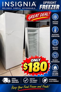 Upright freezer