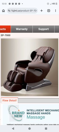 Fujimi  luxury massage chair.      NEW
