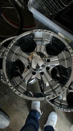 8 lug  20 inch Panther Rims