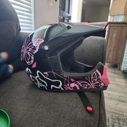 Girls Fox Helmet 