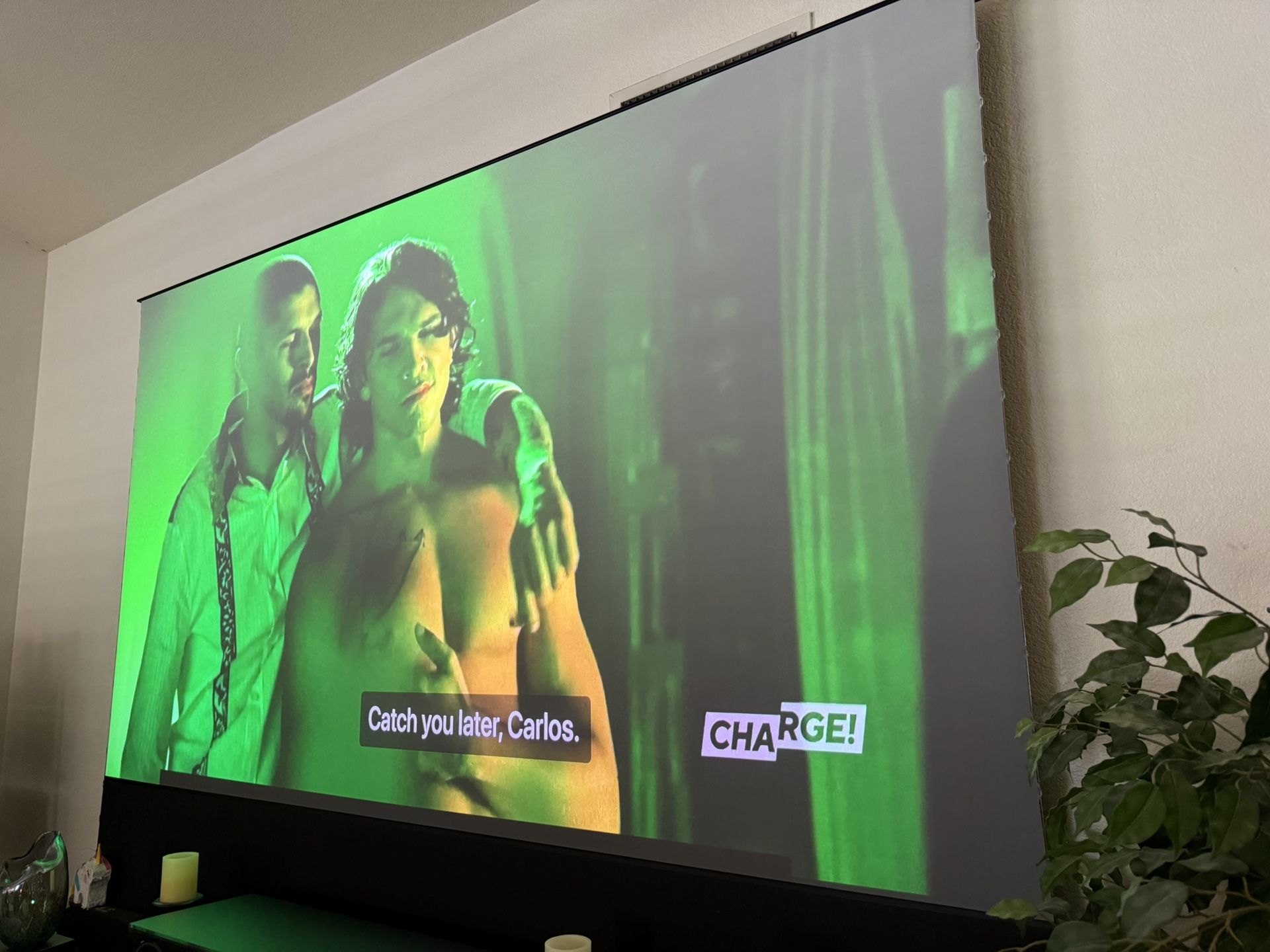 Vividstorm 120” Alr Floor Rising Projector Screen