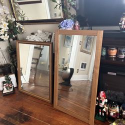 $35 each beautiful mirror , 28x34, 22x40