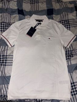 White Tommy Hilfiger Polo Shirt