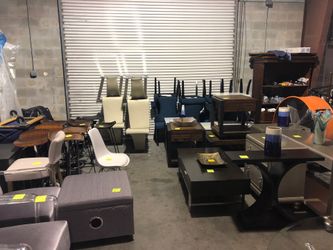 Warehouse sale! All new furniture