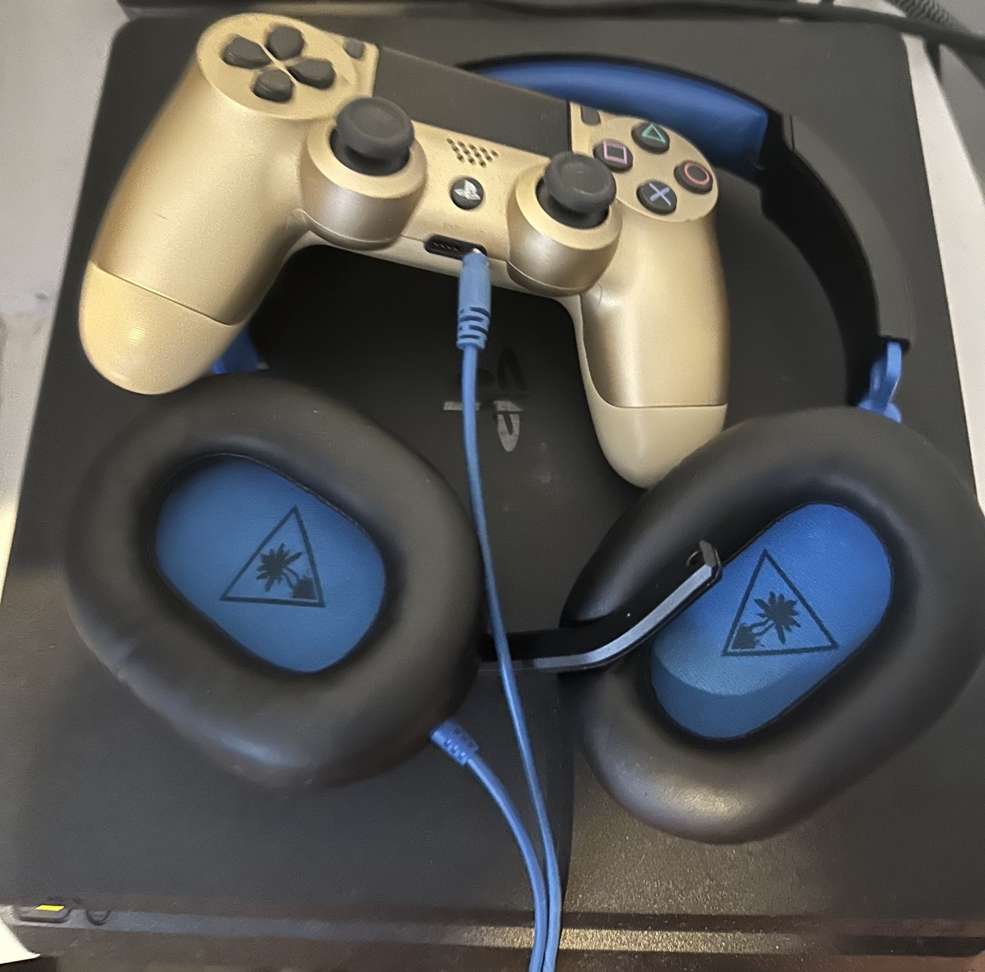 PS4 + Controller + Headset +  7 Paid Games Included 