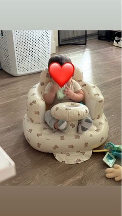 Inflatable baby chair