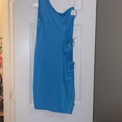 Blue Club Dress